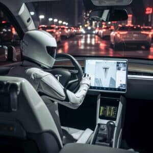 AI News 24 - Elon Musk Shows is Driving Tesla FSD V12 fully Artificial Intelligence Made