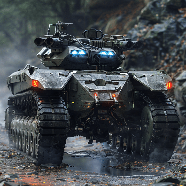 AI News 24 - The Dawn of AI Warfare: Exploring DARPA's Autonomous Tank, RACER